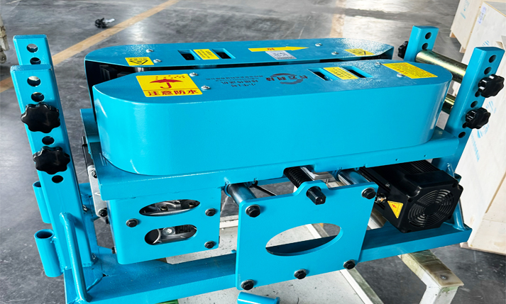 电缆输送机是否伤电缆？