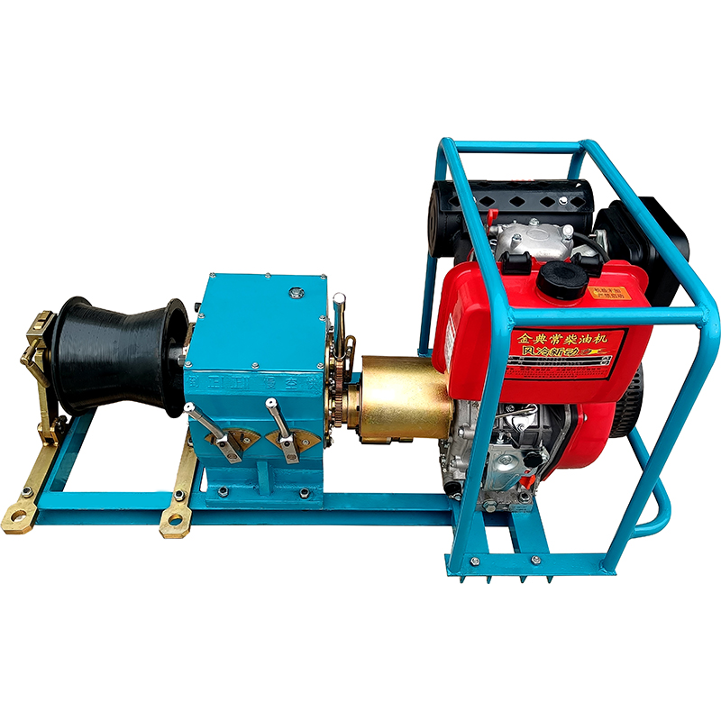 5吨柴油机动绞磨机(图1)